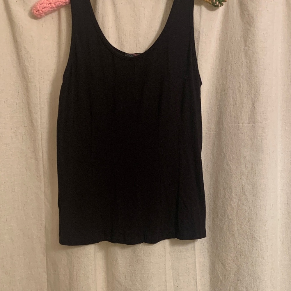 Mango Tango Classic Black Women's Tank Top